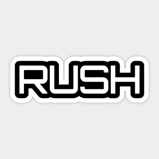 Rush Sticker